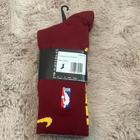 Nike NBA Authentics Socks Quick Grip XL Player Team CALF LENGTH PSK654-677 - Picture 2 of 2